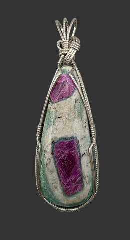 Ruby Fuschite Pendant
