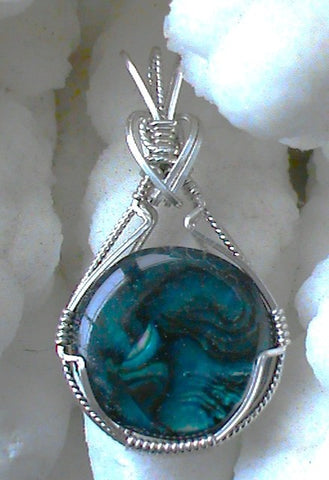 Paua Shell Pendant