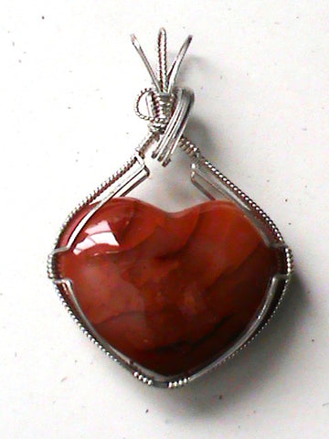 Polychrome Heart Pendant