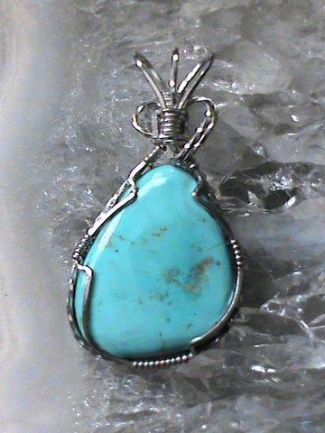 Kingman Turquoise Pendant